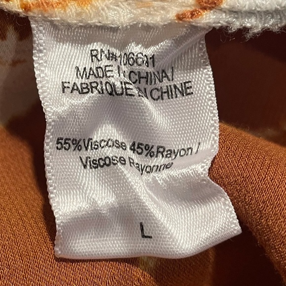 NWT Young Fabulous & Broke tie dye silky pullover bohemian tank top size large - Picture 13 of 14